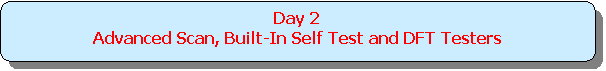 Rounded Rectangle: Day 2
Advanced Scan, Built-In Self Test and DFT Testers
